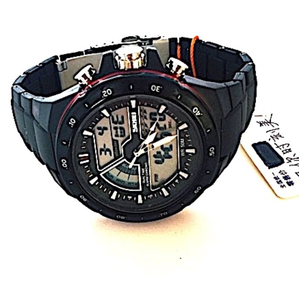 NEW ㊙️ Men's Japanese Analog Digital Watch